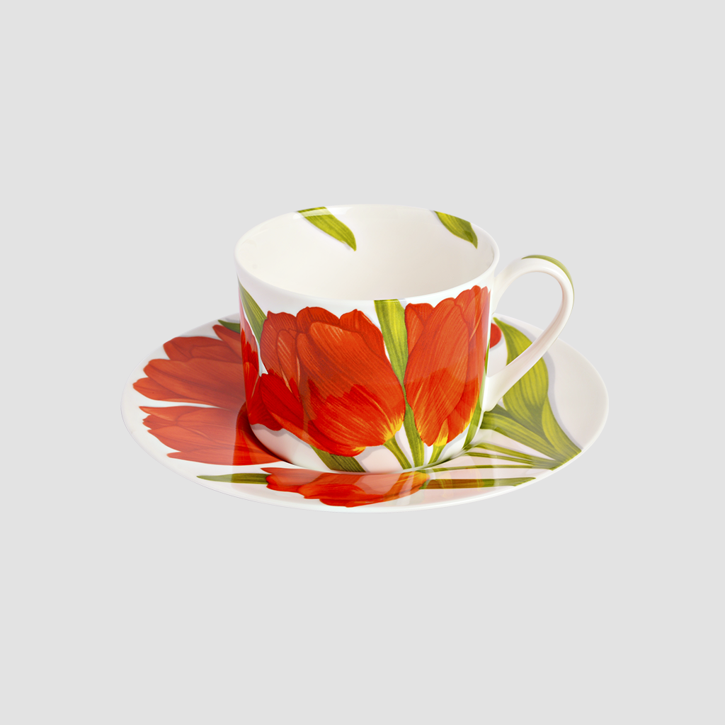 Freedom set 4 tazze da tè & piattino - tea cups & saucer