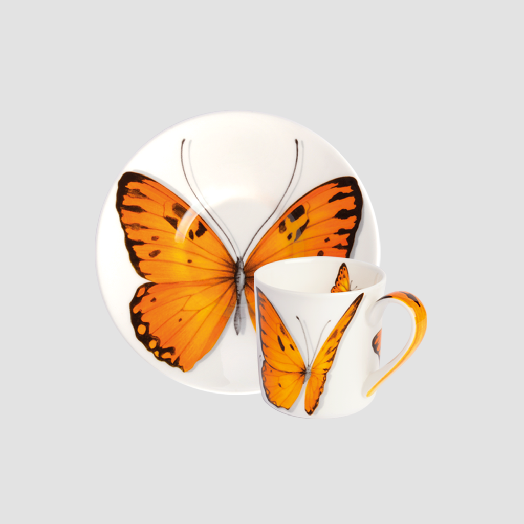 Freedom set 4 tazzine espresso & piattino - cup & saucer