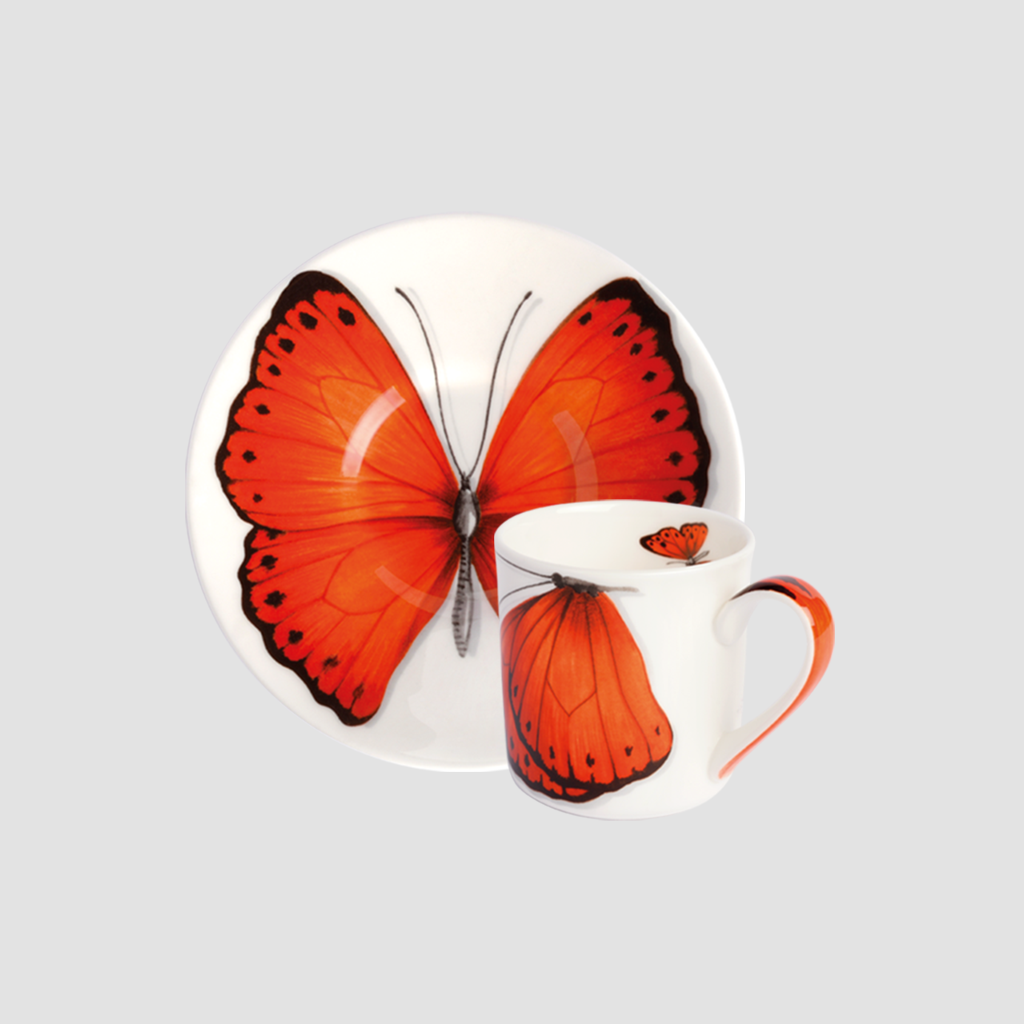 Freedom set 4 tazzine espresso & piattino - cup & saucer