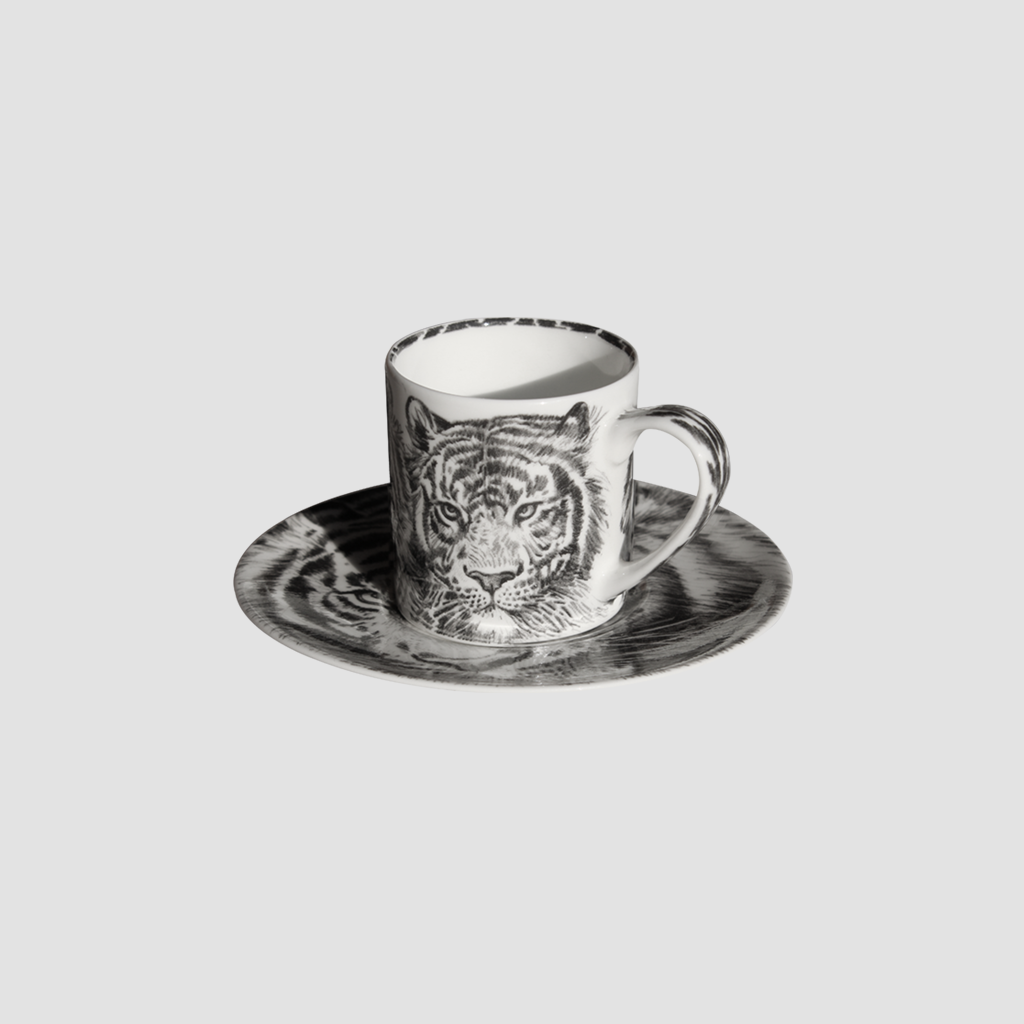 Tigre tazzina espresso & piattino - cup & saucer