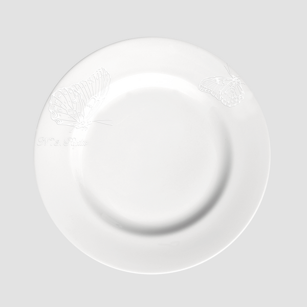 Bianco piatto dessert - dessert dish
