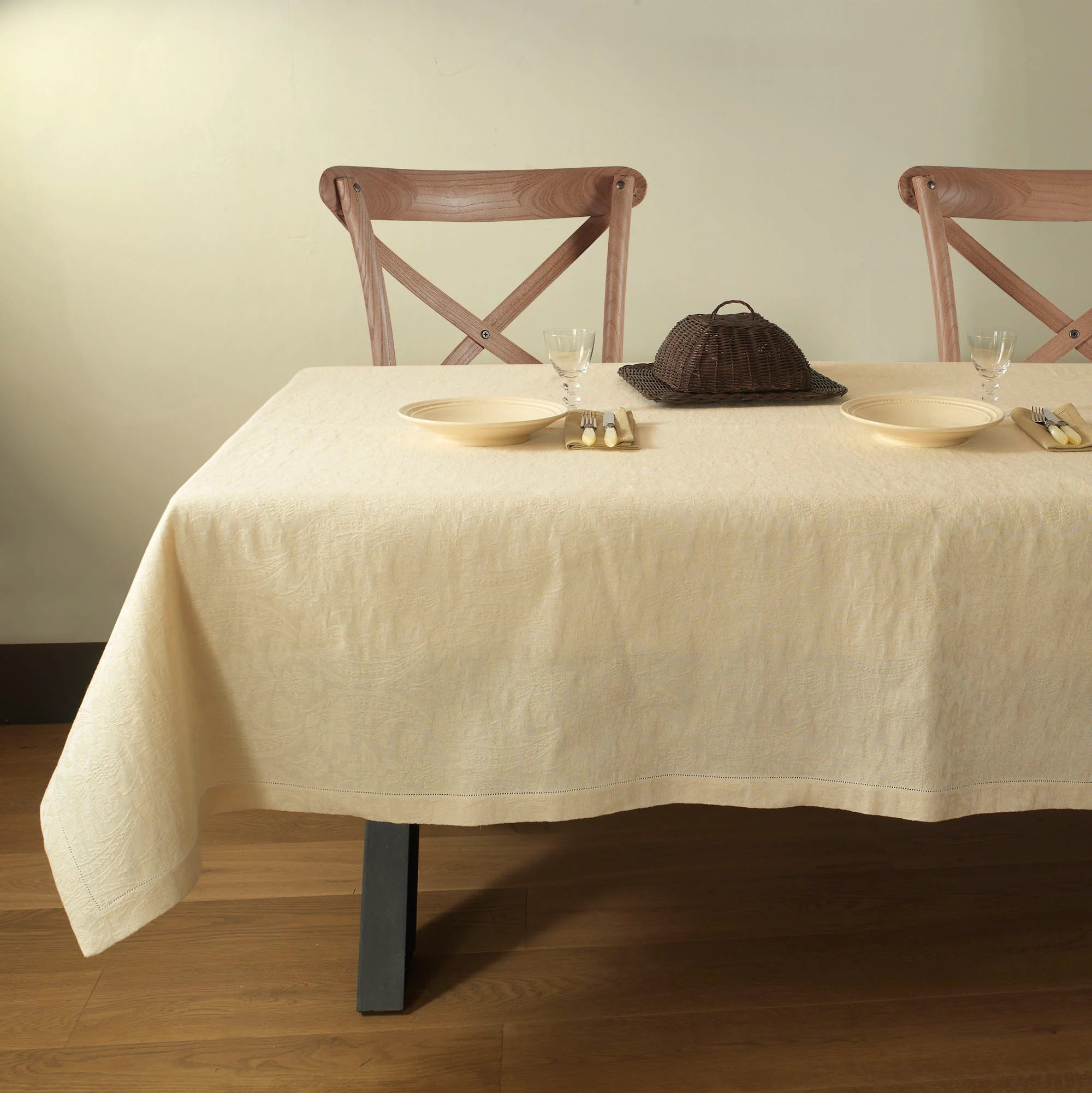 Donna di Coppe Crema tovaglia - tablecloth
