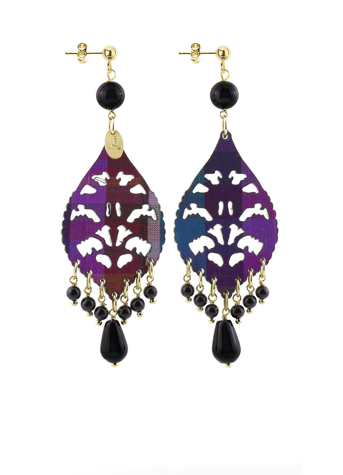Orecchini Goccia Lunga Plexi - earrings