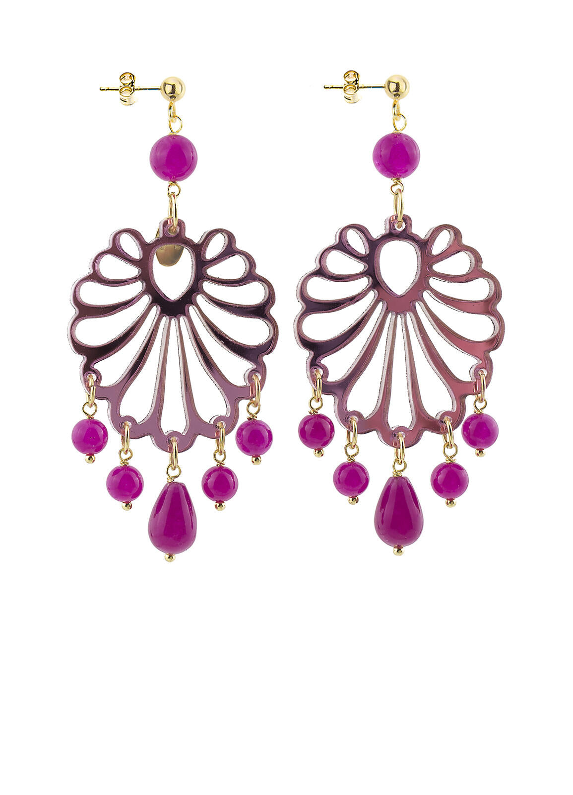 Orecchini Conchiglia Plexi - earrings