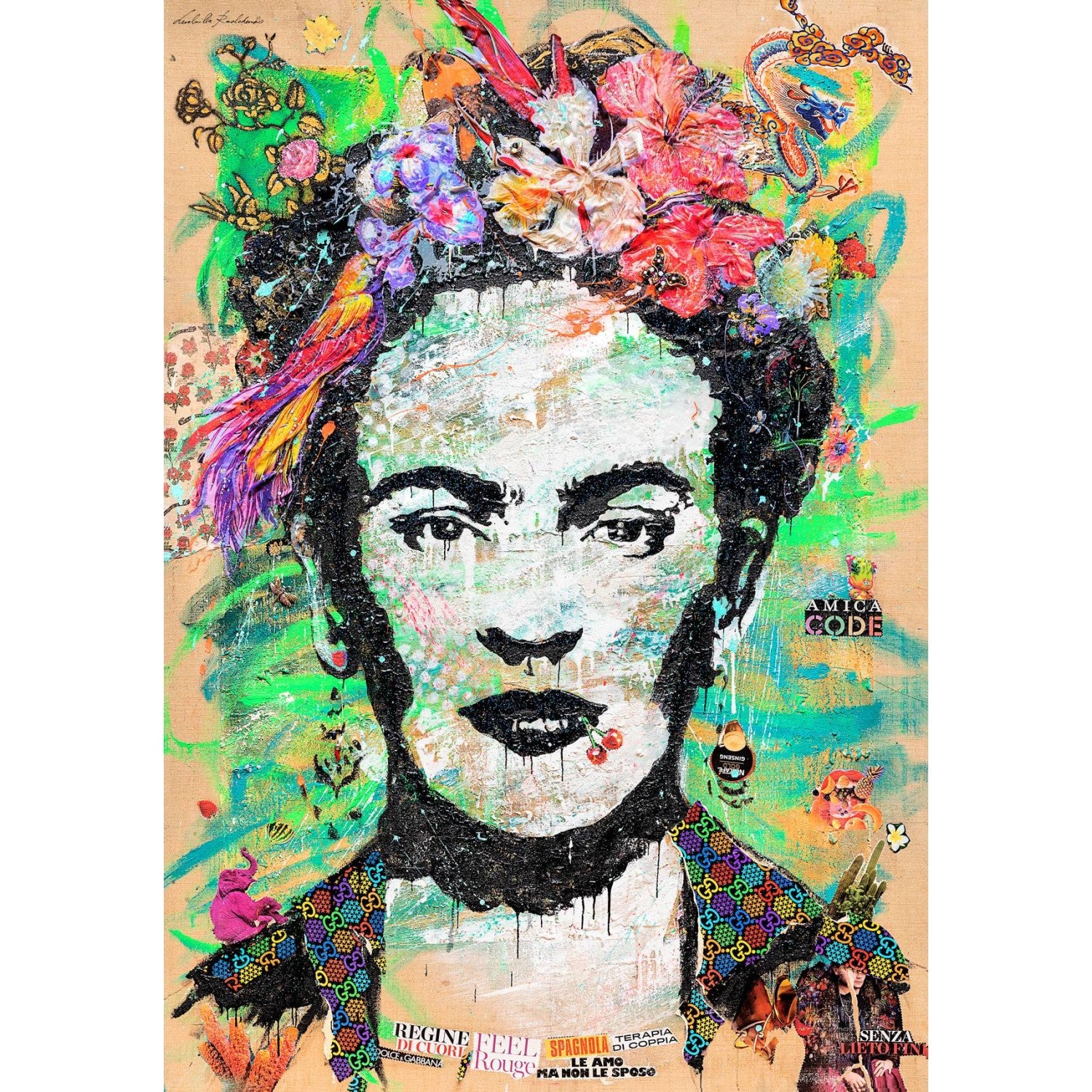 Frida Focus foulard unisex