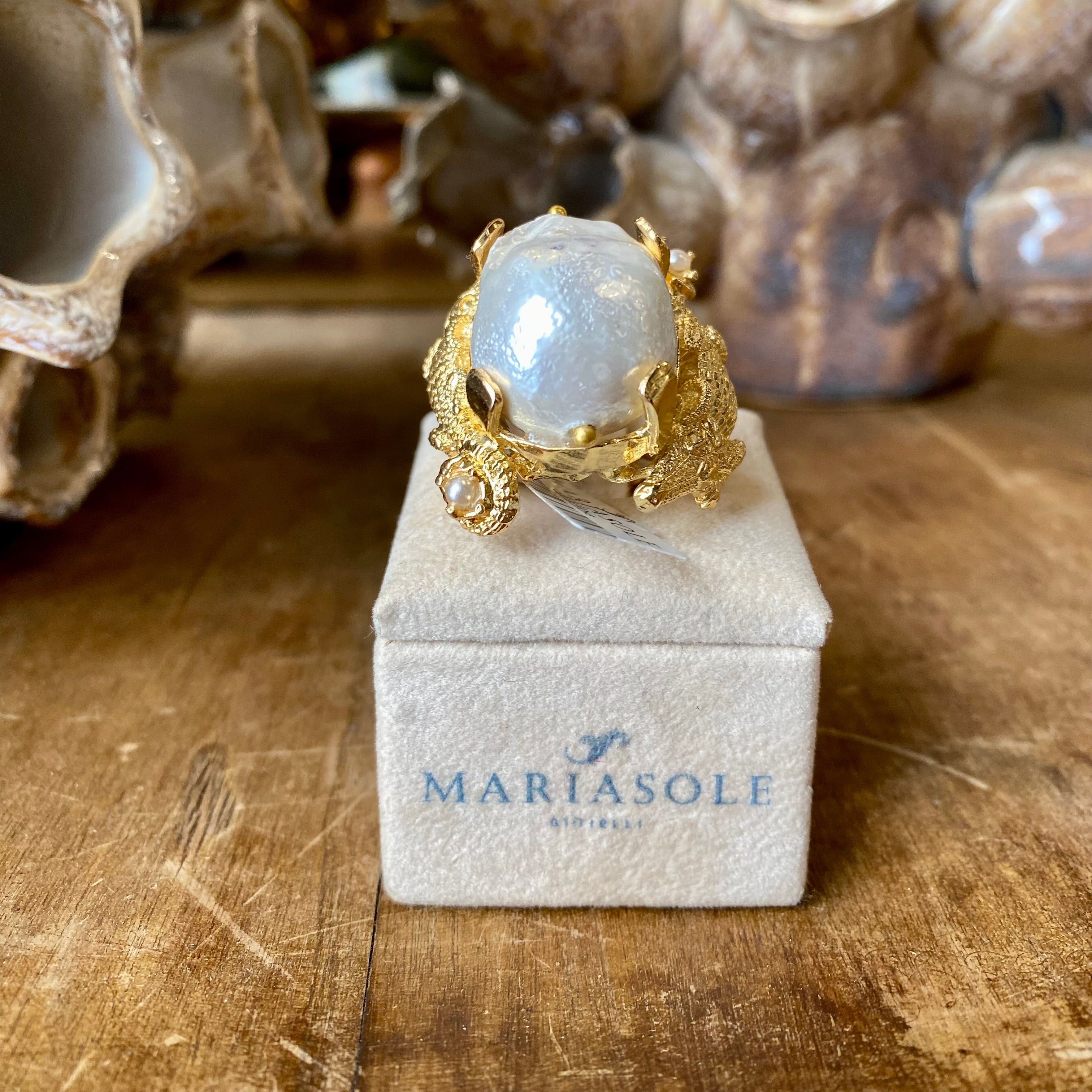 Coccodrilli Perla anello - ring