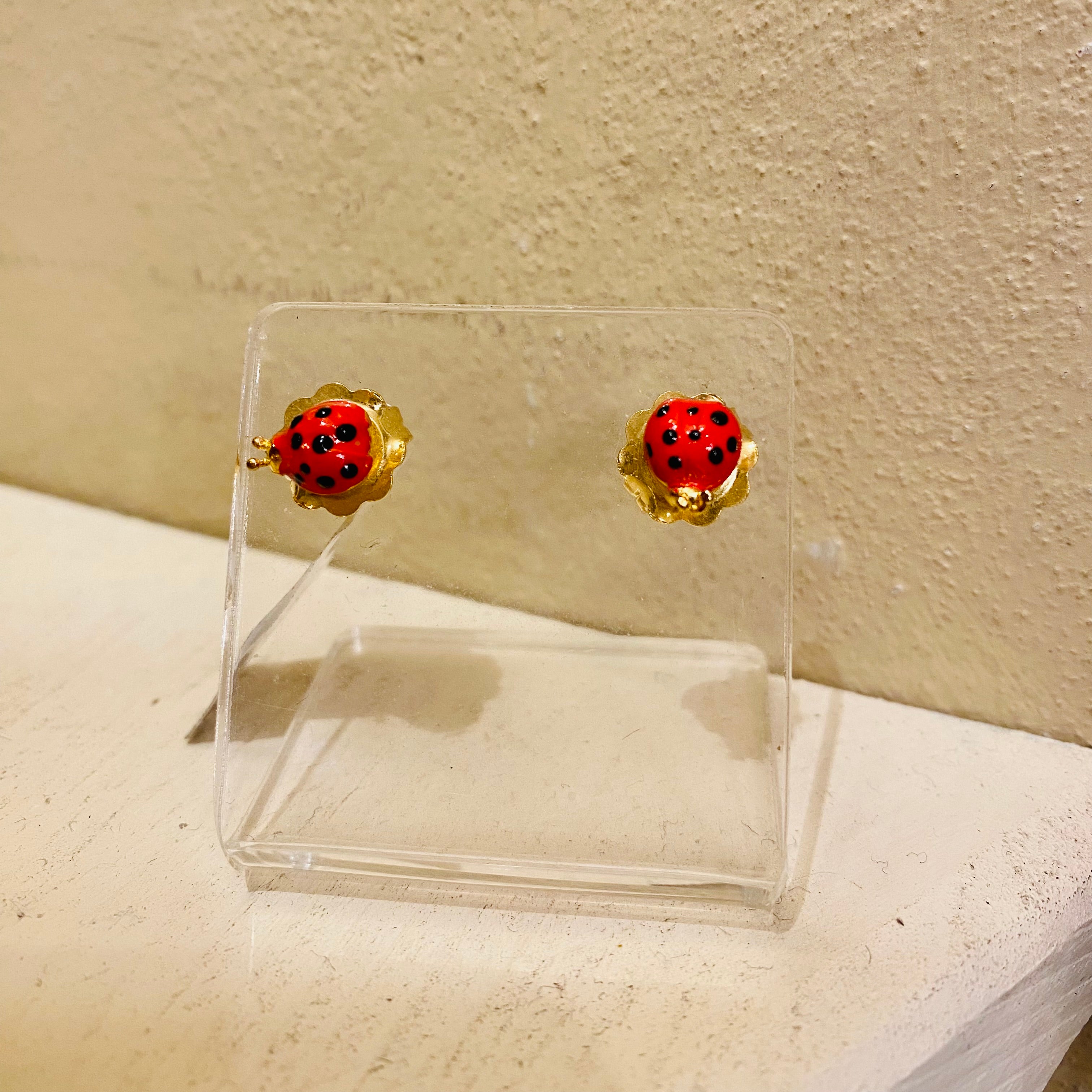 Orecchini coccinelle mini - earrings