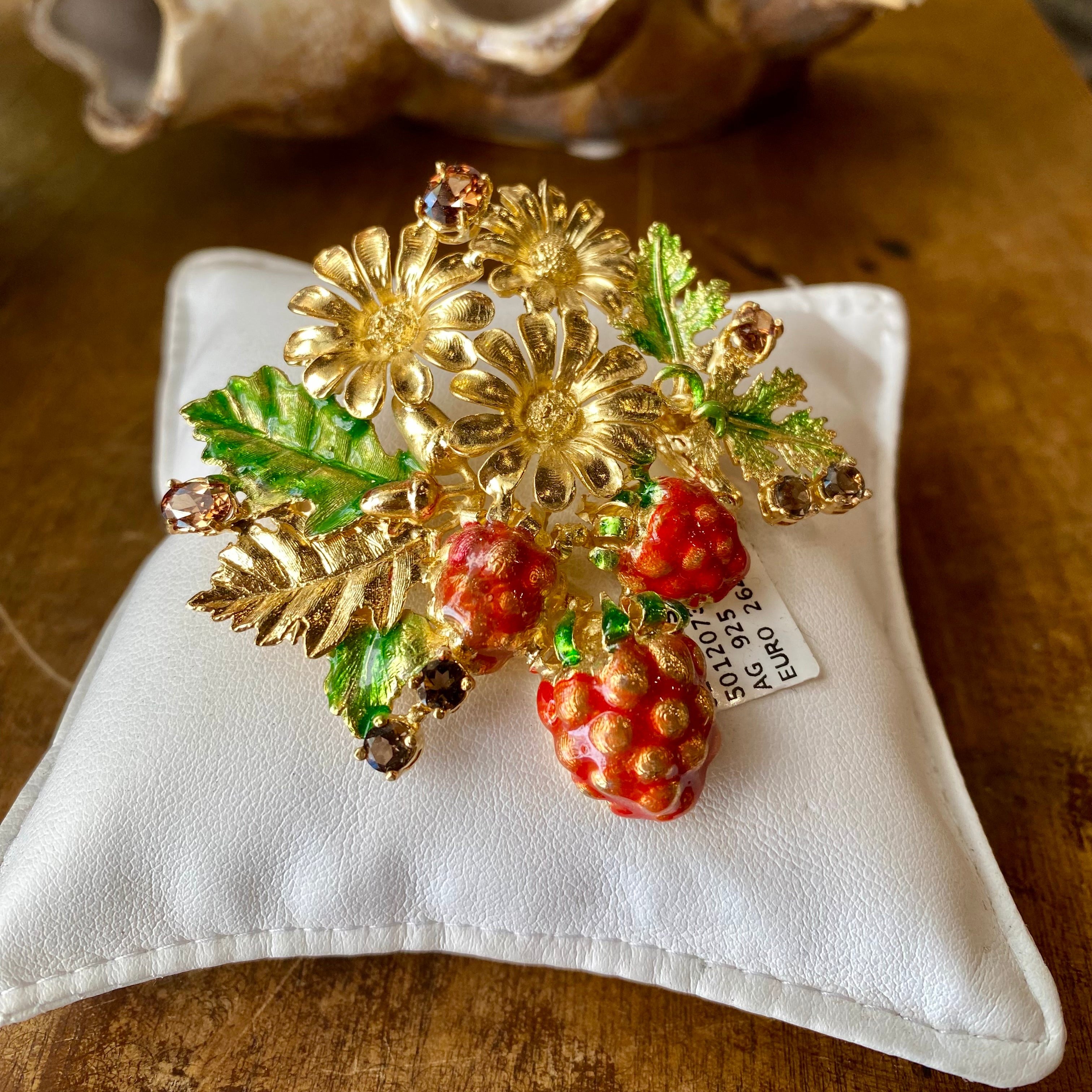Spilla Lamponi - brooch