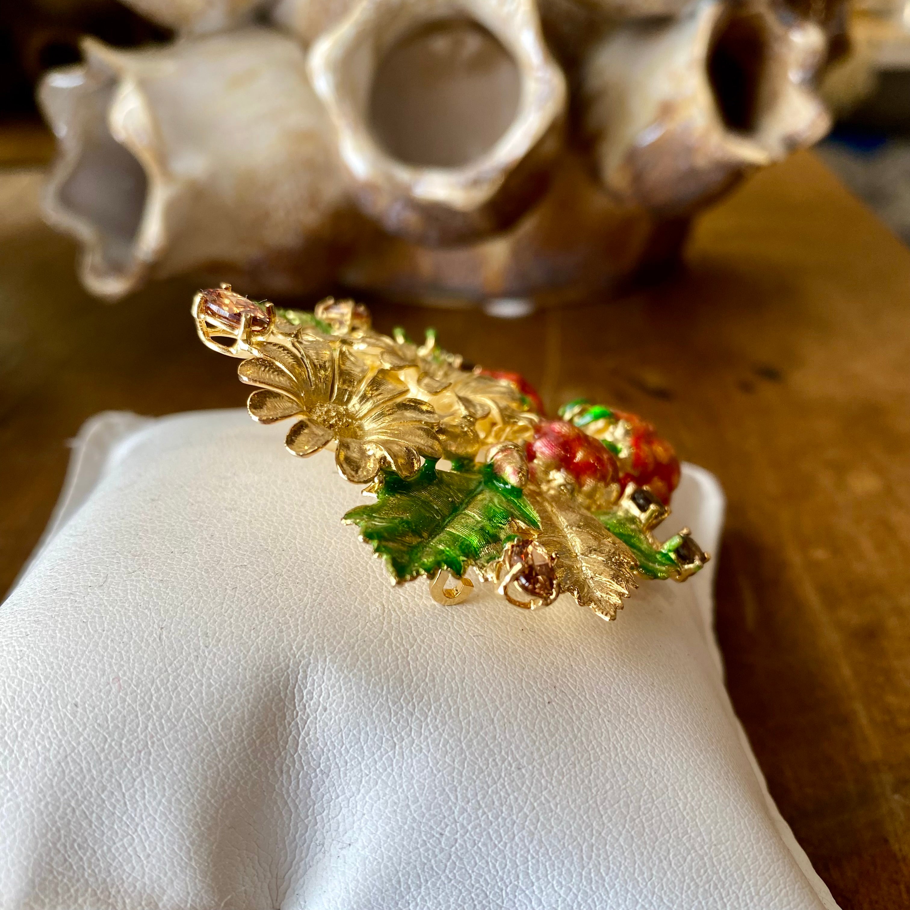 Spilla Lamponi - brooch