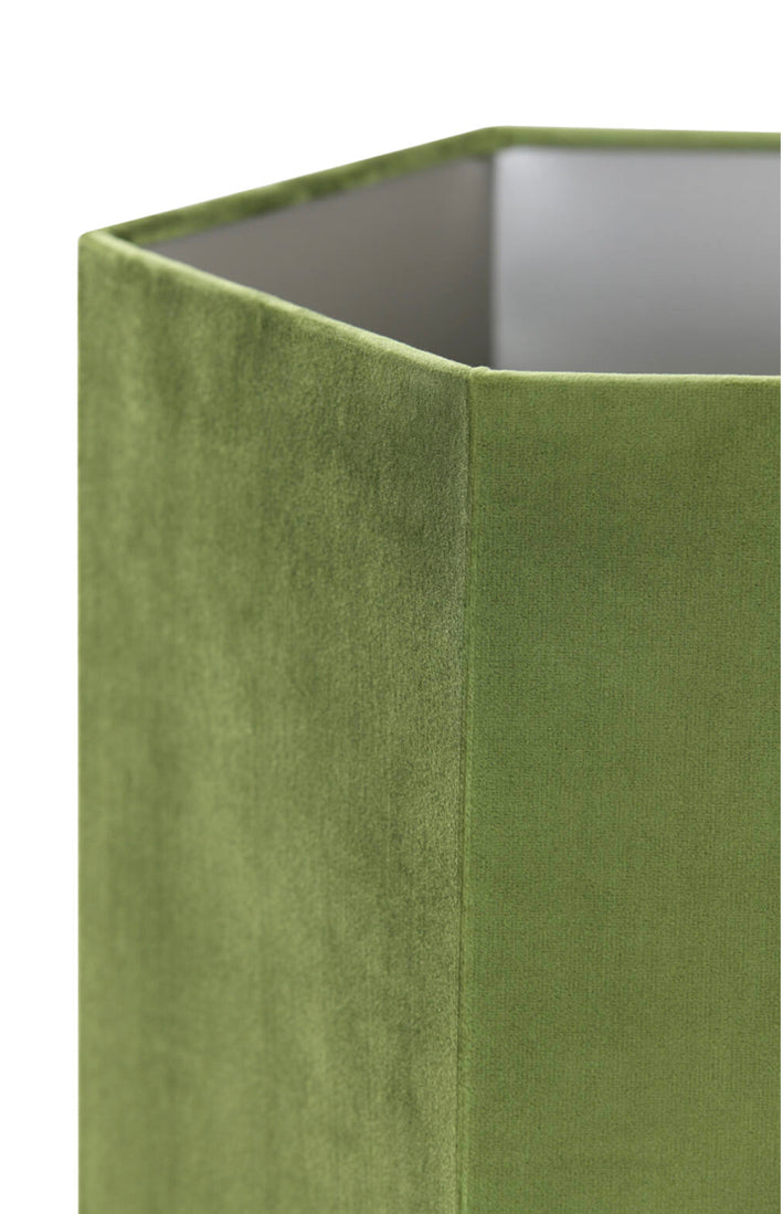 Velours Hexagon XL Verde paralume - lampshade