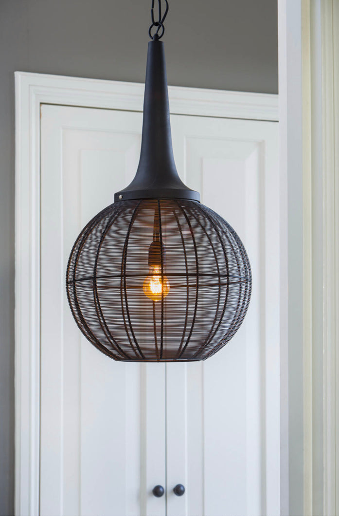 Adrienne M Nero lampadario - hanging lamp