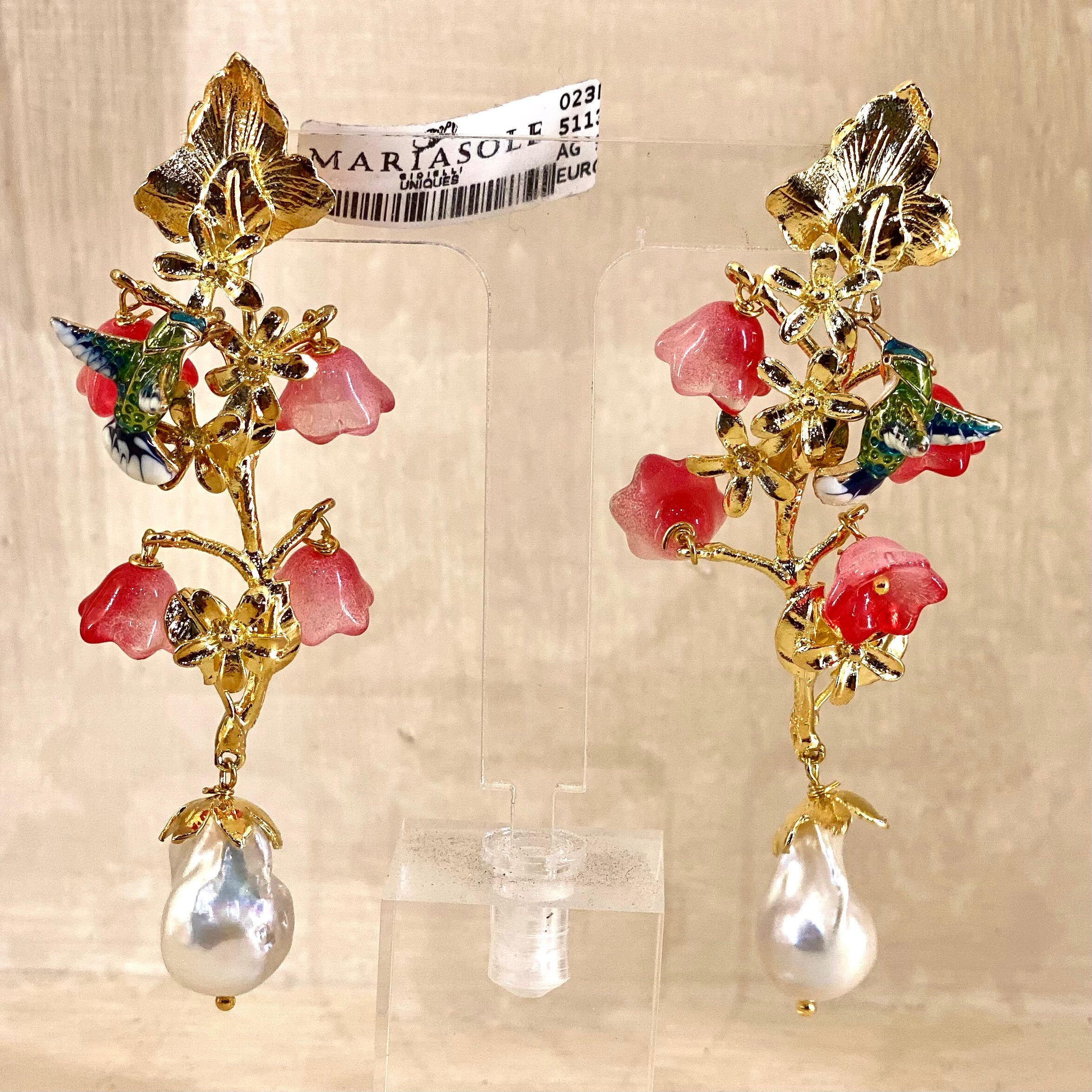 Colibrì Perla orecchini - earrings