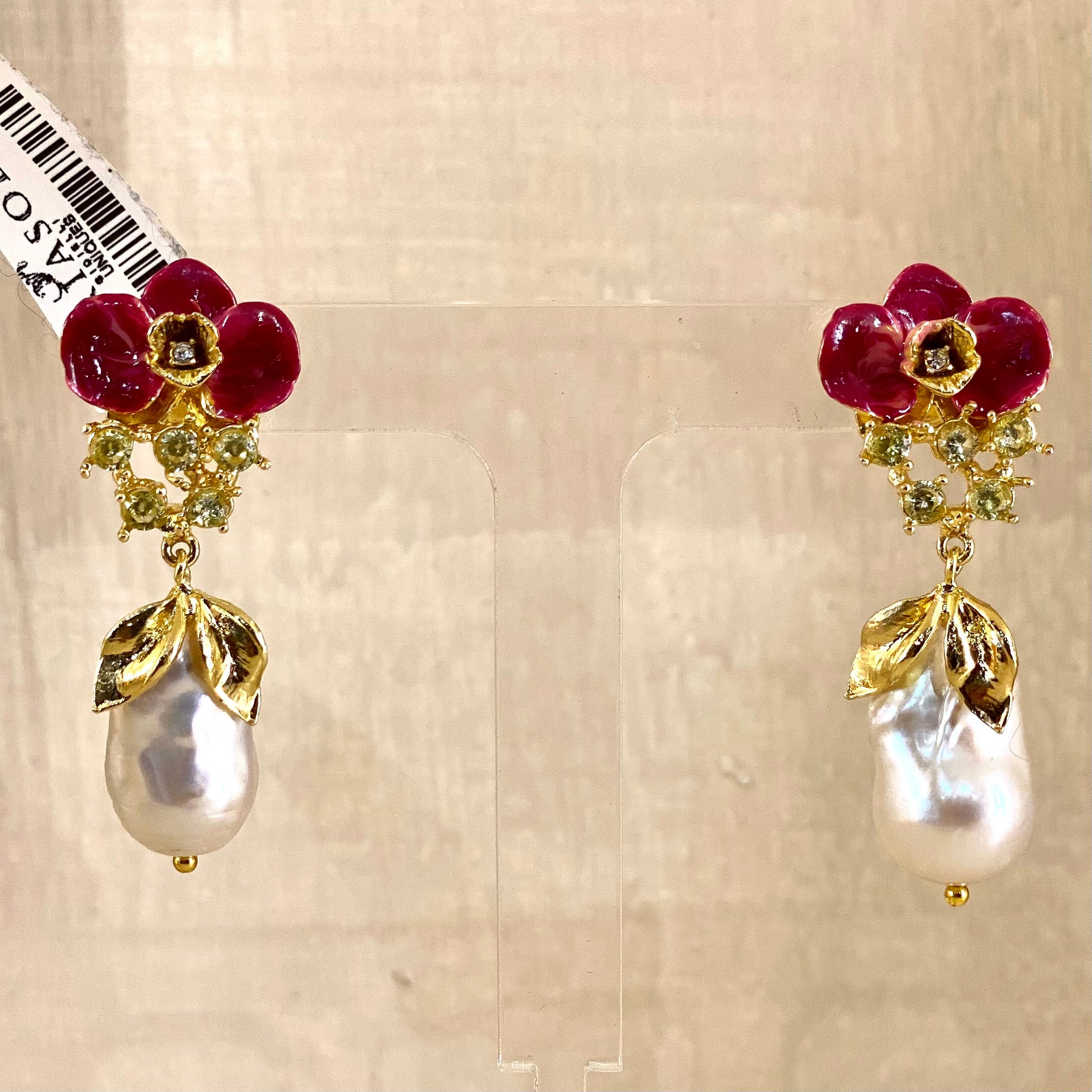 Orchidea Perla orecchini - earrings