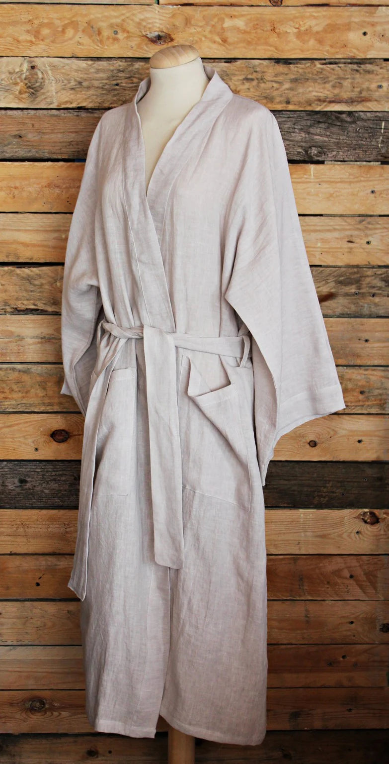 Accappatoio Kimono Ostrica M - kimono bathrobe M
