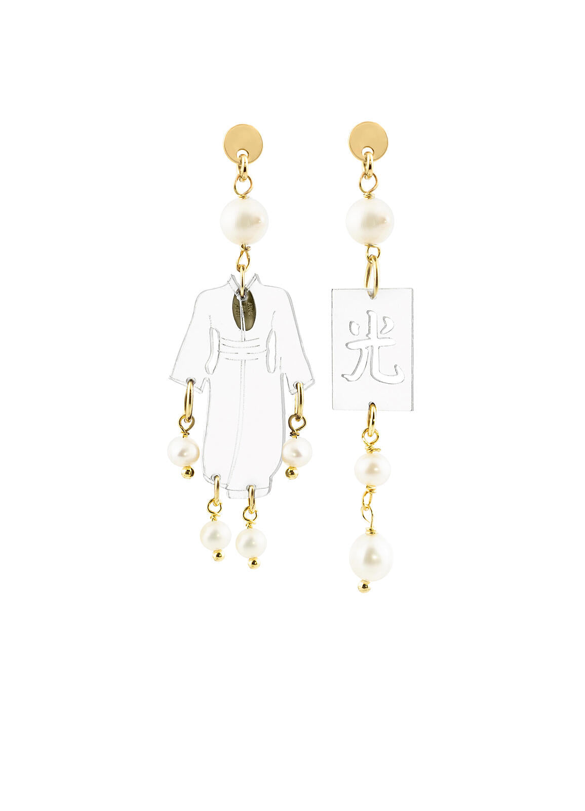 Orecchini Kimono Mini Plexi - earrings