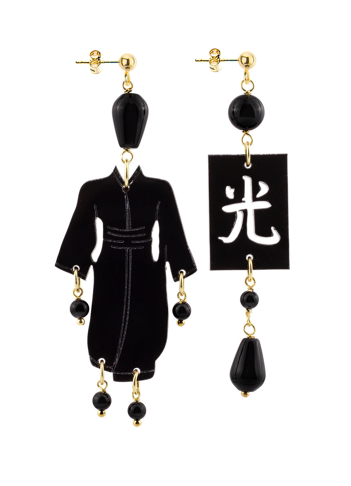 Orecchini Kimono Plexi Piccolo - earrings