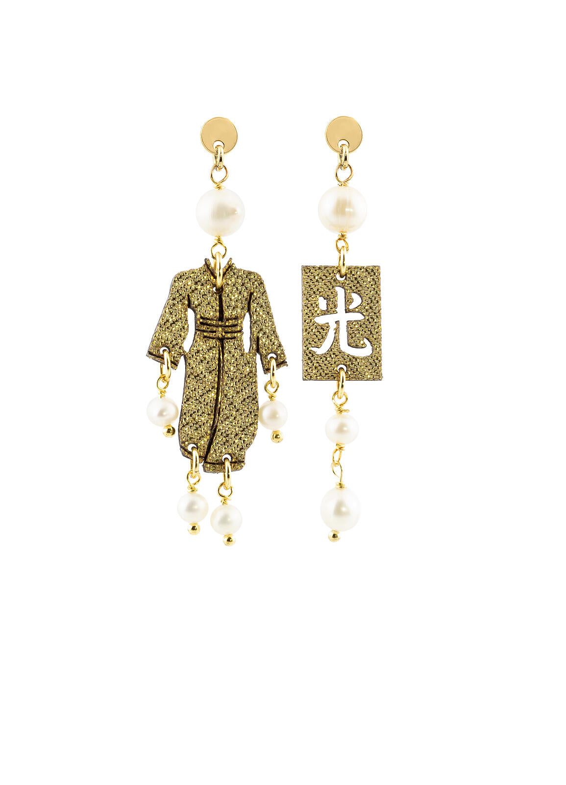 Orecchini Kimono Mini Oro - earrings