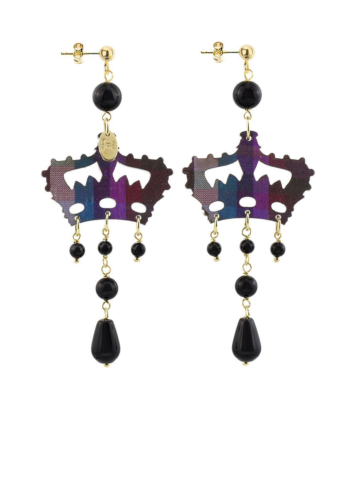 Orecchini Corona Plexi - earrings