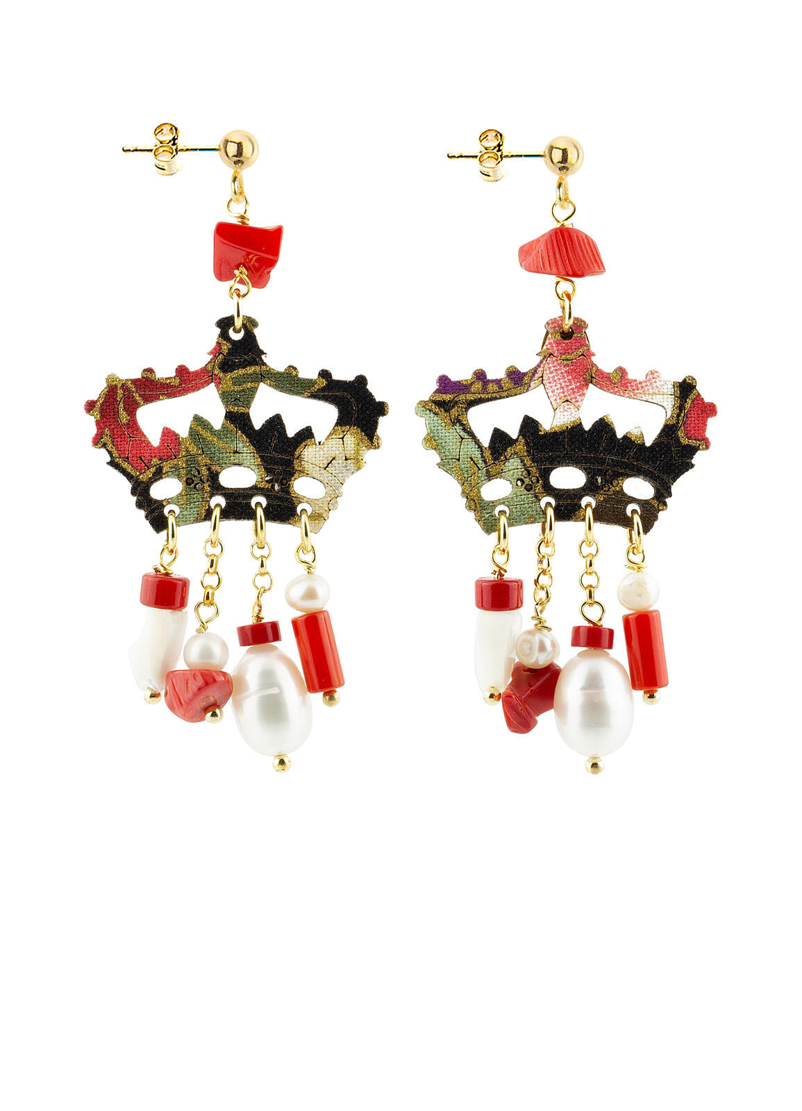Orecchini Corona - earrings