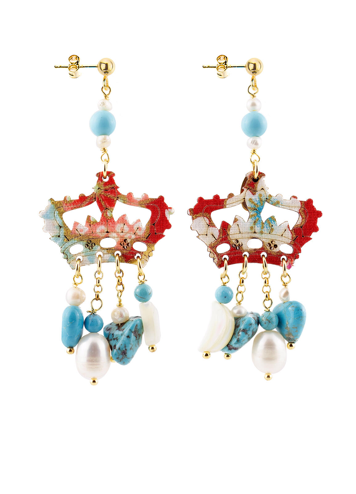 Orecchini Corona - earrings
