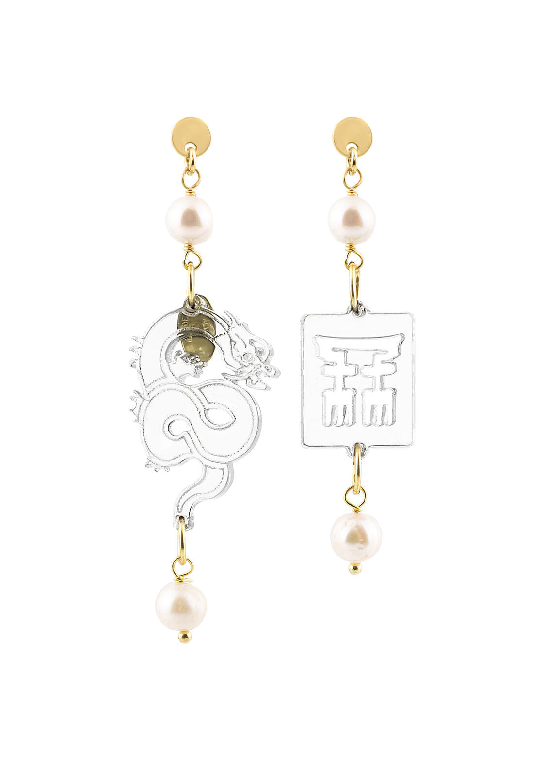 Orecchini Drago Mini Plexi - earrings