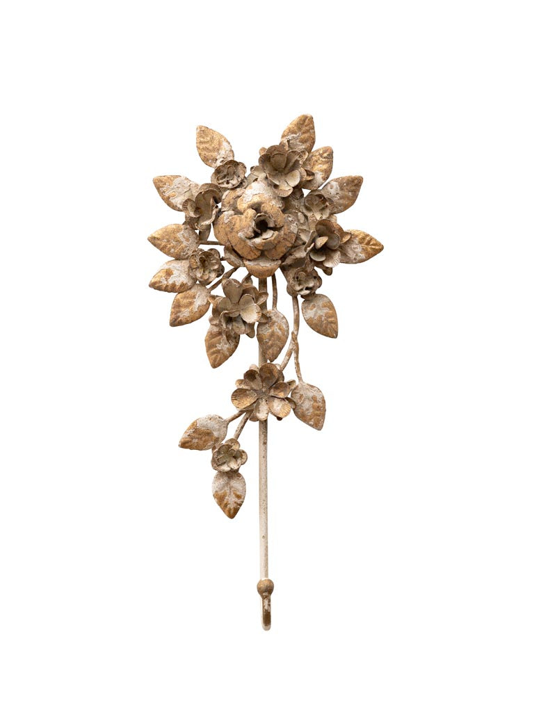 Gancio con fiore - Hook with flower