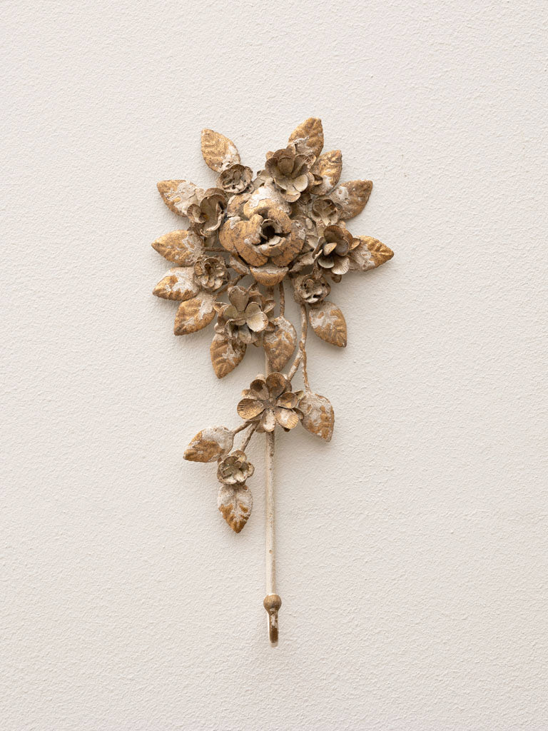 Gancio con fiore - Hook with flower