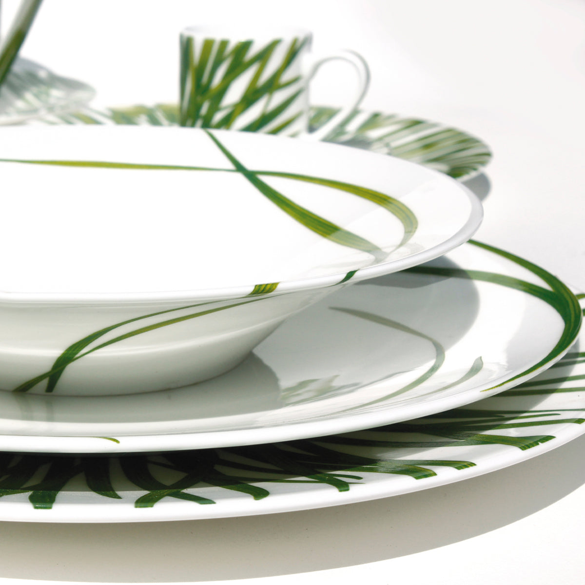 Life in Green piatto piano - dinner plate